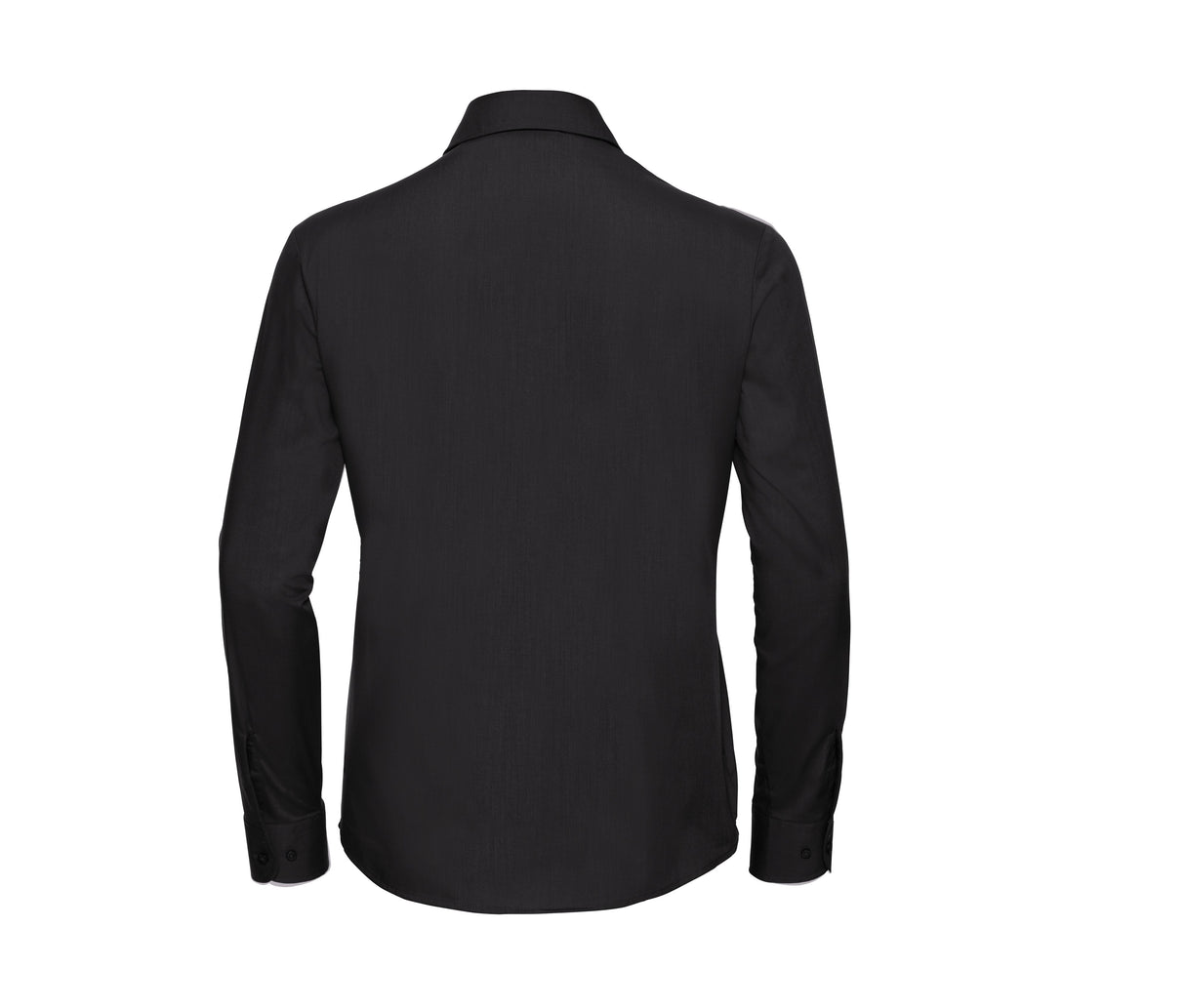 RUSSELL COLLECTION LADIES' LONG SLEEVE CLASSIC POLYCOTTON POPLIN SHIRT