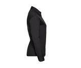 RUSSELL COLLECTION LADIES' LONG SLEEVE CLASSIC POLYCOTTON POPLIN SHIRT