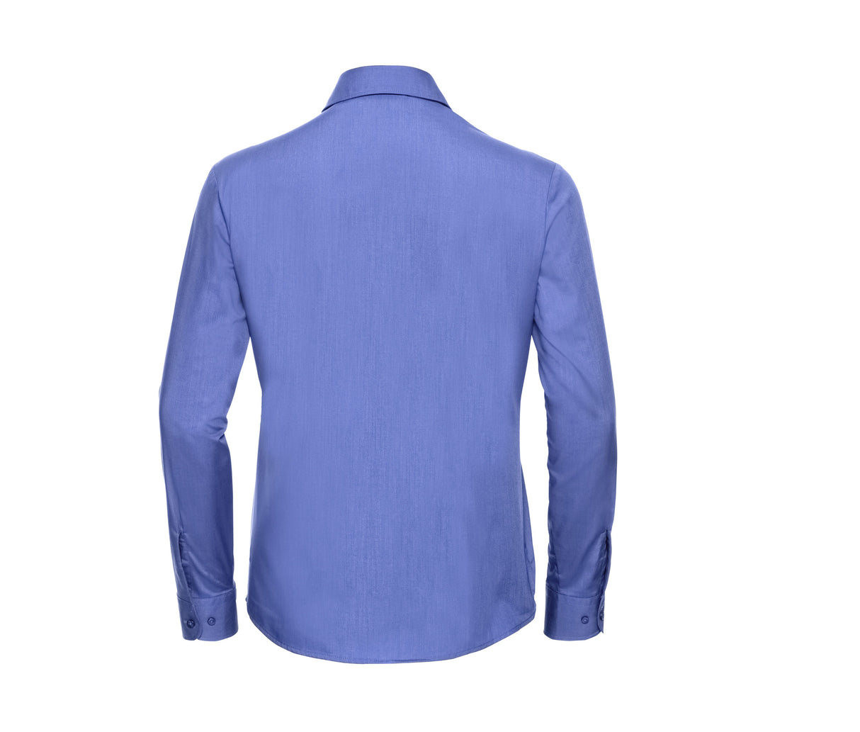 RUSSELL COLLECTION LADIES' LONG SLEEVE CLASSIC POLYCOTTON POPLIN SHIRT