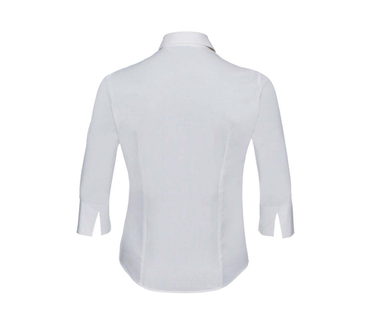 RUSSELL COLLECTION LADIES' 3/4 SLEEVE FITTED STRETCH SHIRT