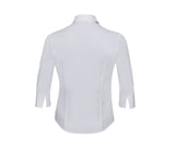 RUSSELL COLLECTION LADIES' 3/4 SLEEVE FITTED STRETCH SHIRT