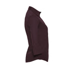 RUSSELL COLLECTION LADIES' 3/4 SLEEVE FITTED STRETCH SHIRT