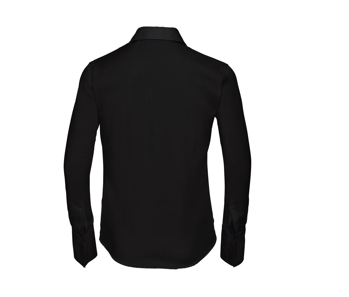 RUSSELL COLLECTION LADIES' LONG SLEEVE TAILORED ULTIMATE NON-IRON SHIRT