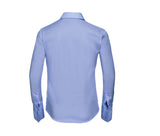 RUSSELL COLLECTION LADIES' LONG SLEEVE TAILORED ULTIMATE NON-IRON SHIRT