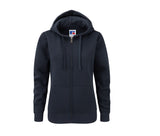 RUSSELL LADIES' AUTHENTIC ZIPPED HOOD JACKET