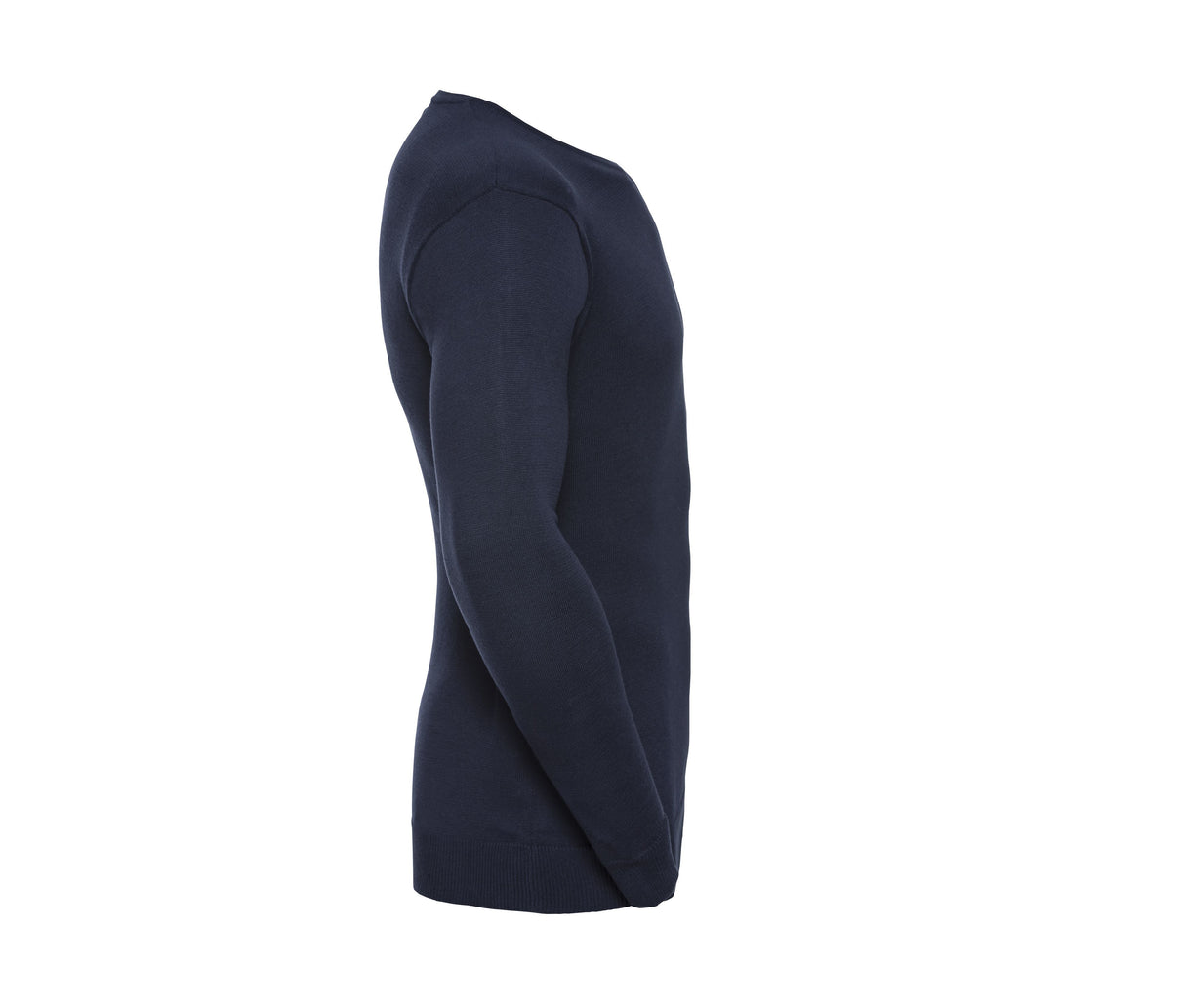 RUSSELL MEN'S V-NECK KNITTED PULLOVER