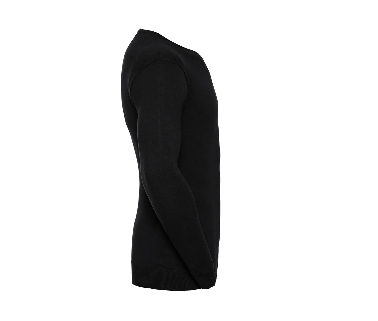 RUSSELL MEN'S V-NECK KNITTED PULLOVER