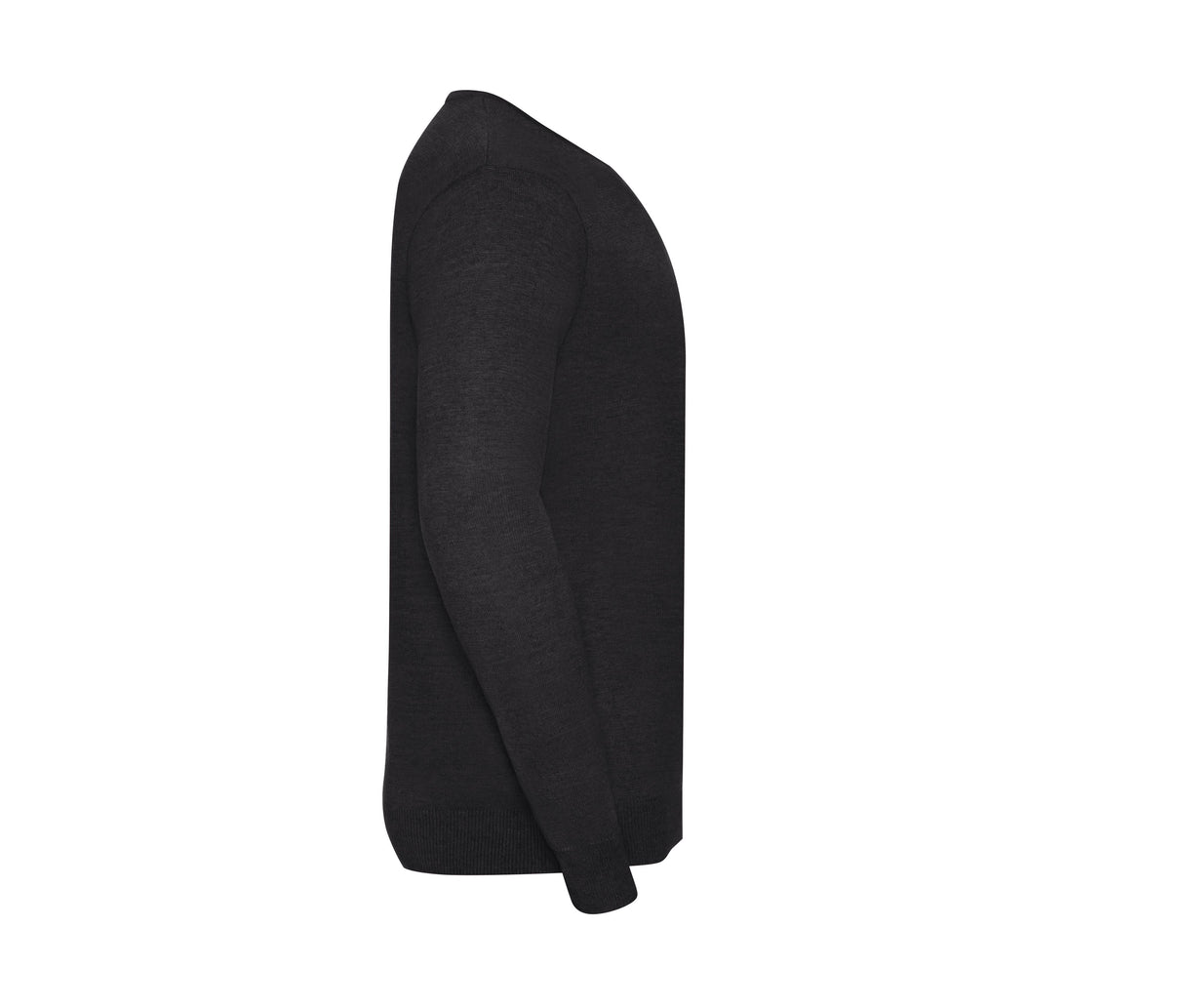 RUSSELL MEN'S V-NECK KNITTED PULLOVER
