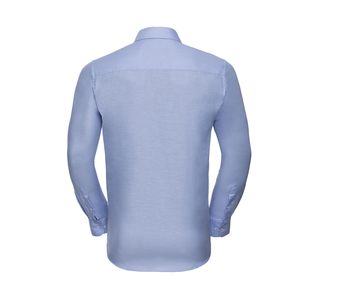 RUSSELL COLLECTION MEN'S LONG SLEEVE TAILORED OXFORD SHIRT