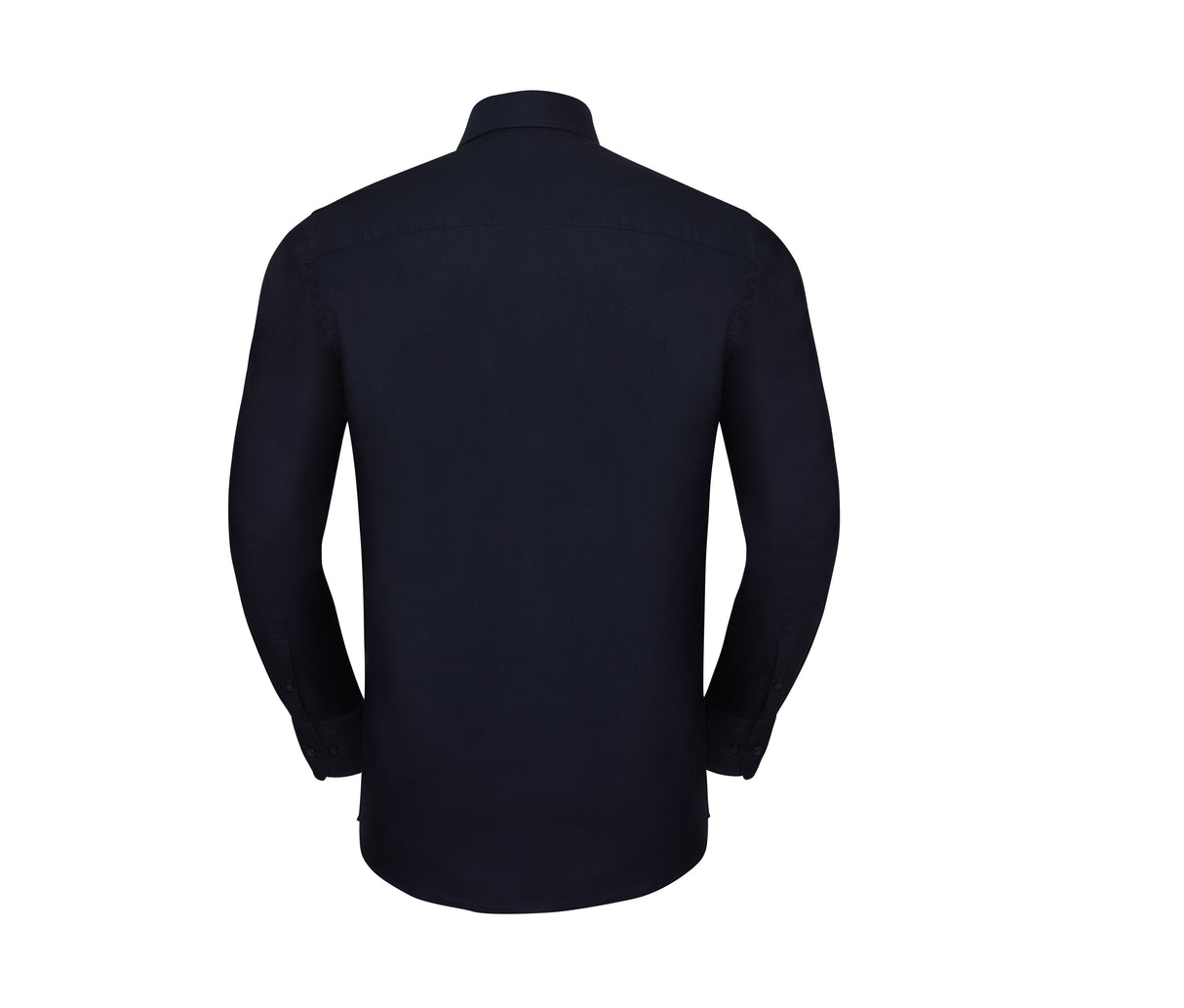 RUSSELL COLLECTION MEN'S LONG SLEEVE TAILORED OXFORD SHIRT