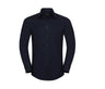RUSSELL COLLECTION MEN'S LONG SLEEVE TAILORED OXFORD SHIRT