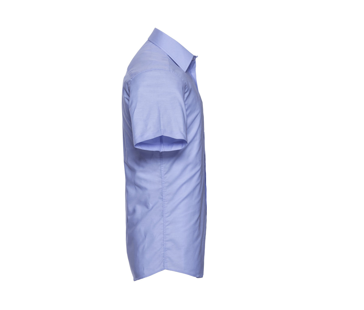 RUSSELL COLLECTION MEN'S SHORT SLEEVE TAILORED OXFORD SHIRT