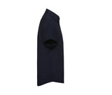 RUSSELL COLLECTION MEN'S SHORT SLEEVE TAILORED OXFORD SHIRT