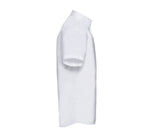 RUSSELL COLLECTION MEN'S SHORT SLEEVE CLASSIC OXFORD SHIRT