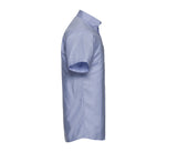 RUSSELL COLLECTION MEN'S SHORT SLEEVE CLASSIC OXFORD SHIRT