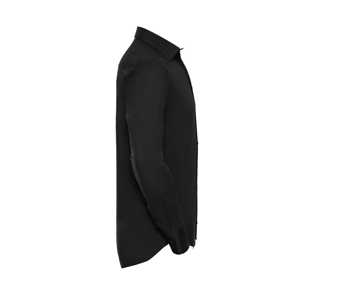RUSSELL COLLECTION MEN'S LONG SLEEVE FITTED STRETCH SHIRT