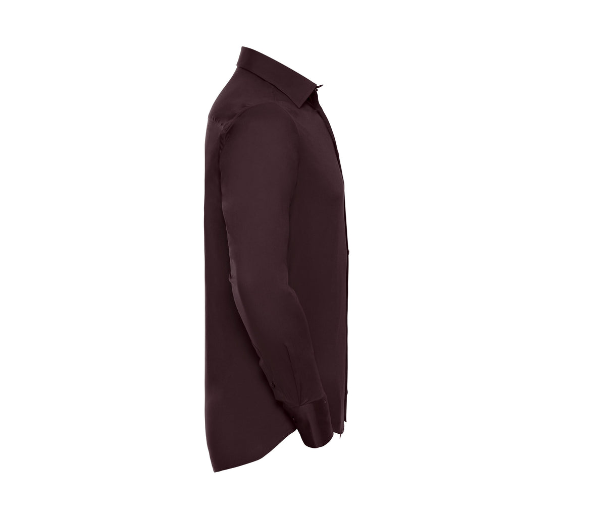 RUSSELL COLLECTION MEN'S LONG SLEEVE FITTED STRETCH SHIRT