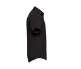 RUSSELL COLLECTION MEN'S SHORT SLEEVE FITTED STRETCH SHIRT