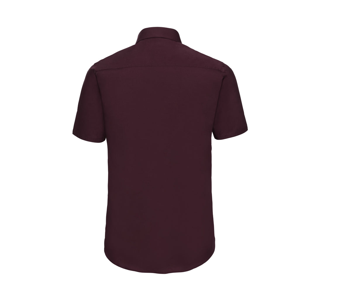 RUSSELL COLLECTION MEN'S SHORT SLEEVE FITTED STRETCH SHIRT