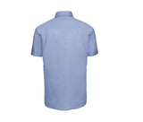RUSSELL COLLECTION MEN'S SHORT SLEEVE CLASSIC ULTIMATE NON-IRON SHIRT