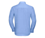 RUSSELL COLLECTION MEN'S LONG SLEEVE TAILORED ULTIMATE NON-IRON SHIRT