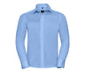 RUSSELL COLLECTION MEN'S LONG SLEEVE TAILORED ULTIMATE NON-IRON SHIRT