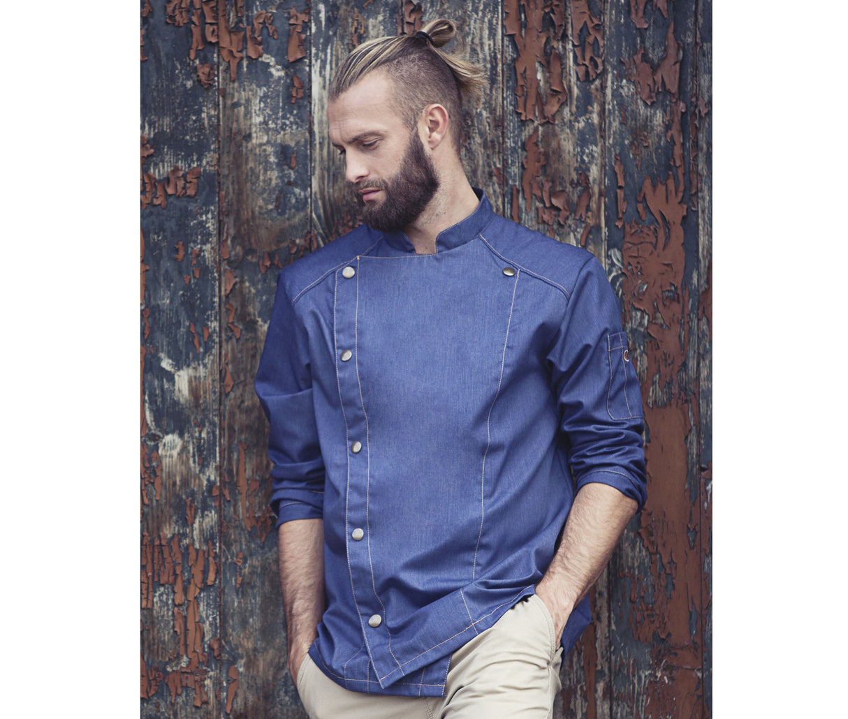 KARLOWSKY Chef Jacket Jeans-Style