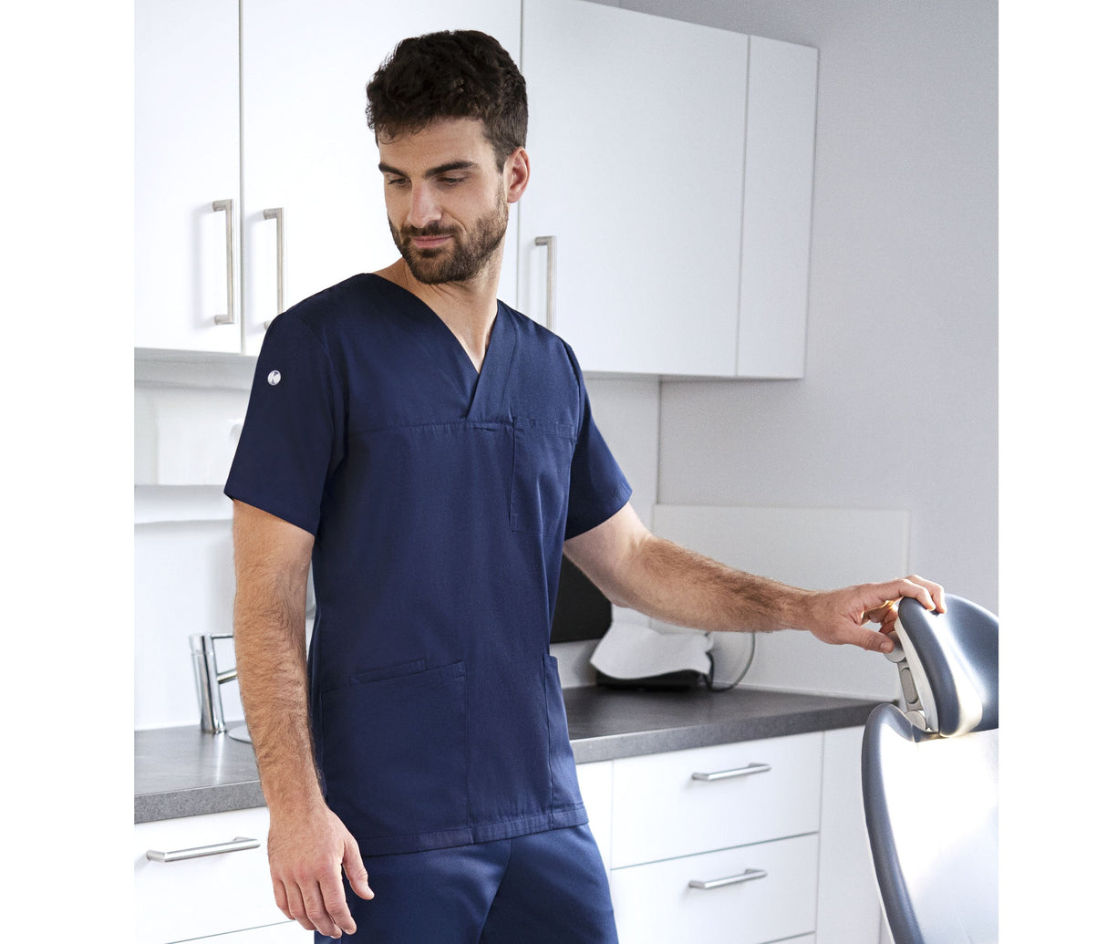 KARLOWSKY SHORT-SLEEVE MEN'S SLIP-ON TUNIC ESSENTIAL