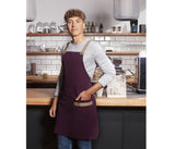 KARLOWSKY Bib Apron Urban-Look with Cross Straps and Pocket
