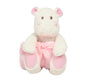 MUMBLES HIPPO WITH BLANKET
