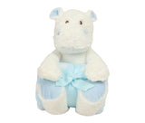 MUMBLES HIPPO WITH BLANKET