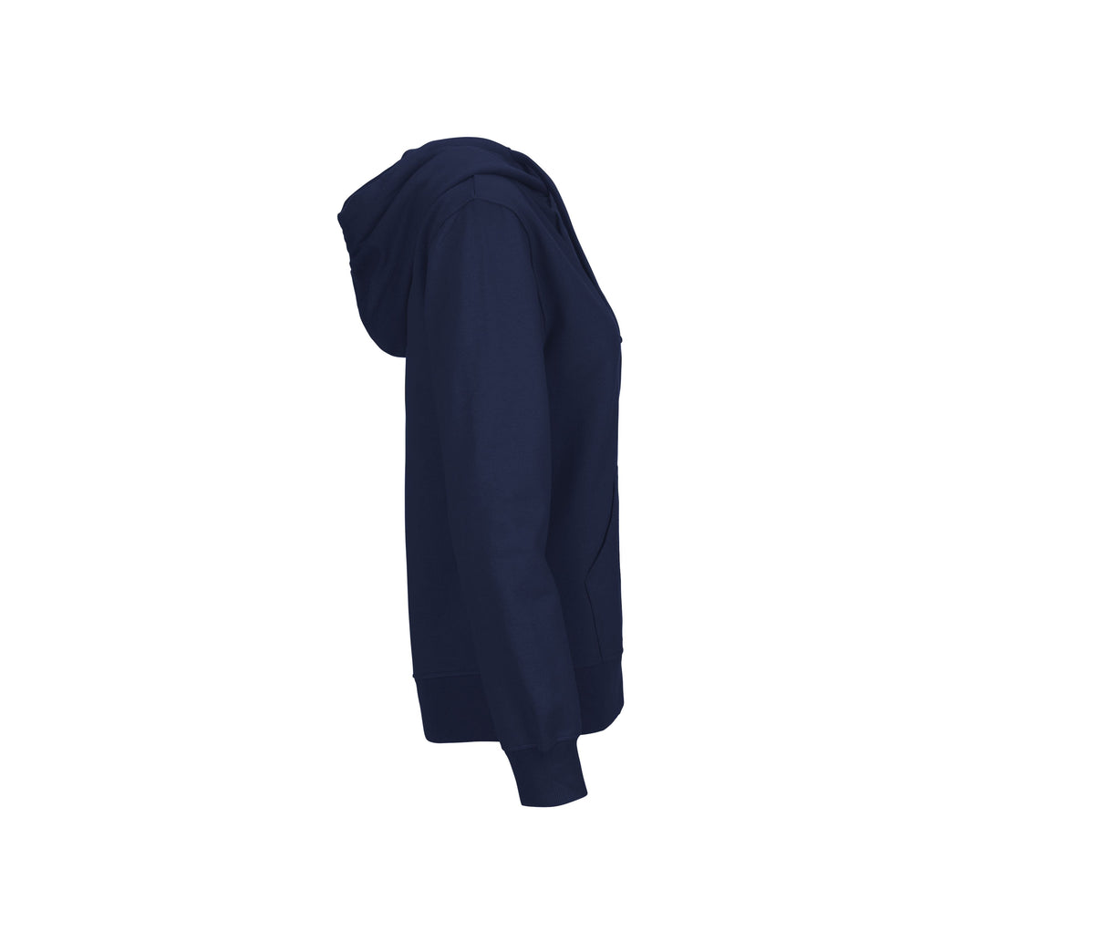 NEUTRAL LADIES HOODIE WITH ZIP