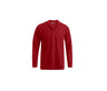 MEN'S LONG SLEEVE HEAVY POLO