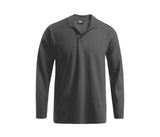 MEN'S LONG SLEEVE HEAVY POLO