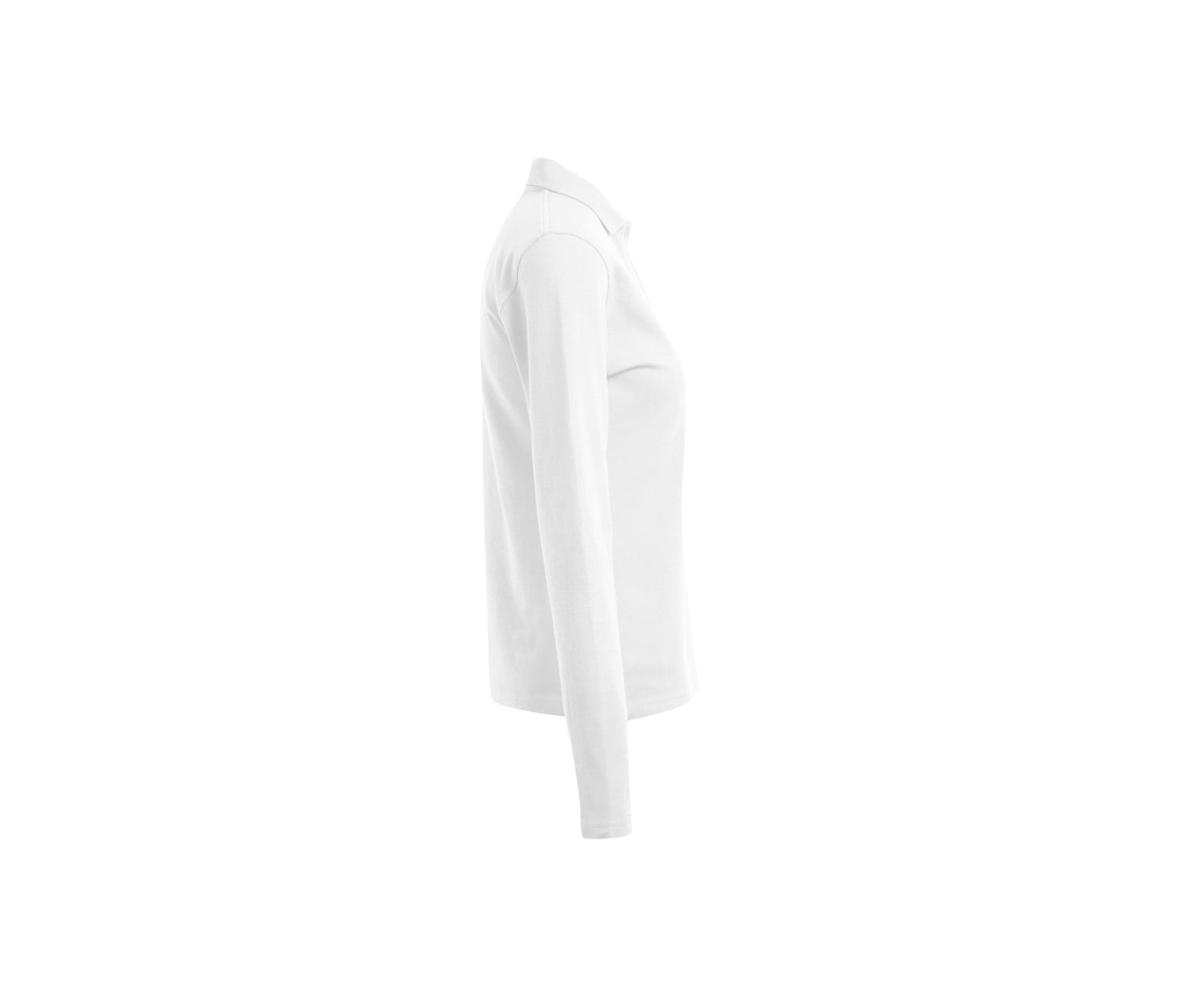 WOMEN'S LONG SLEEVE HEAVY POLO SHIRT