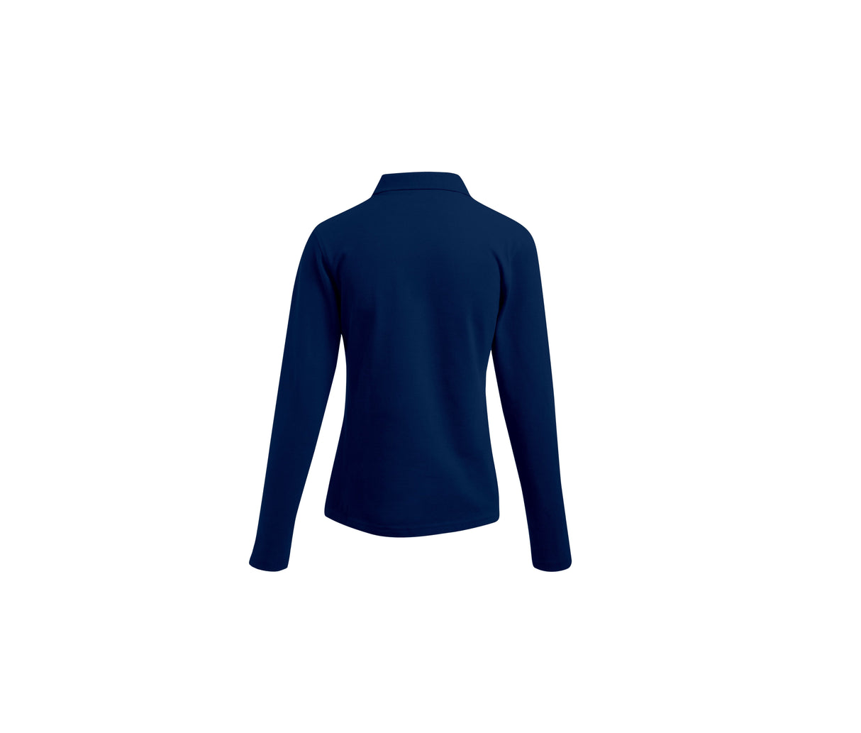 WOMEN'S LONG SLEEVE HEAVY POLO SHIRT