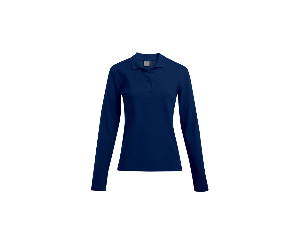 WOMEN'S LONG SLEEVE HEAVY POLO SHIRT