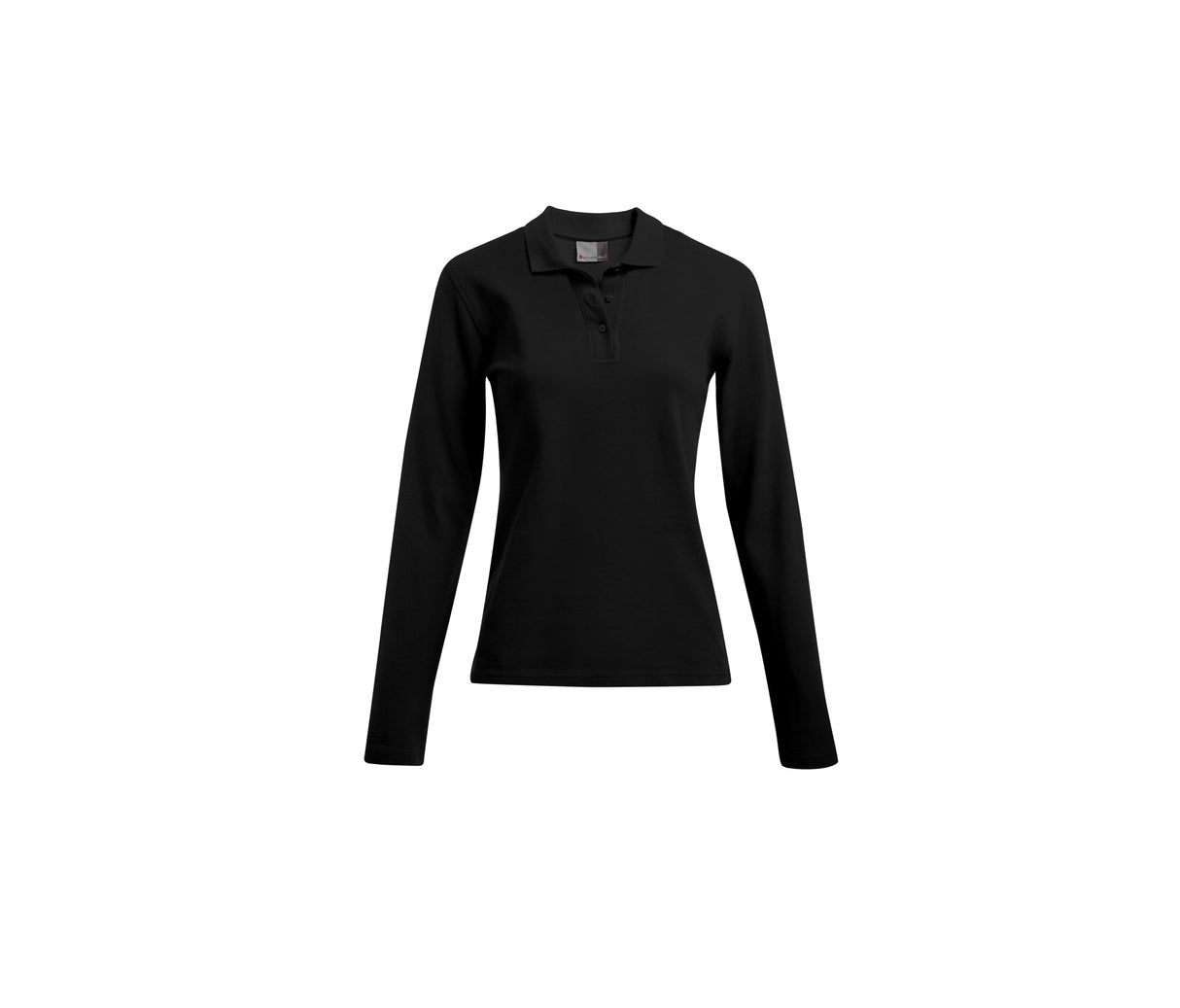 WOMEN'S LONG SLEEVE HEAVY POLO SHIRT