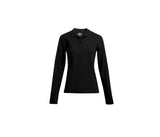 WOMEN'S LONG SLEEVE HEAVY POLO SHIRT