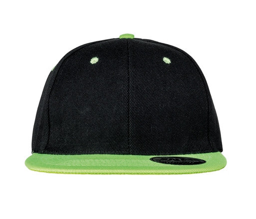 RESULT BRONX ORIGINAL FLAT PEAK SNAP BACK DUAL COLOUR CAP