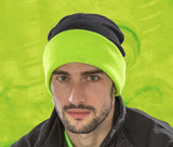 RESULT RECYCLED BLACK COMPASS BEANIE