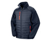 RESULT BLACK COMPASS PADDED SOFTSHELL JACKET