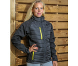 RESULT BLACK COMPASS PADDED SOFTSHELL JACKET