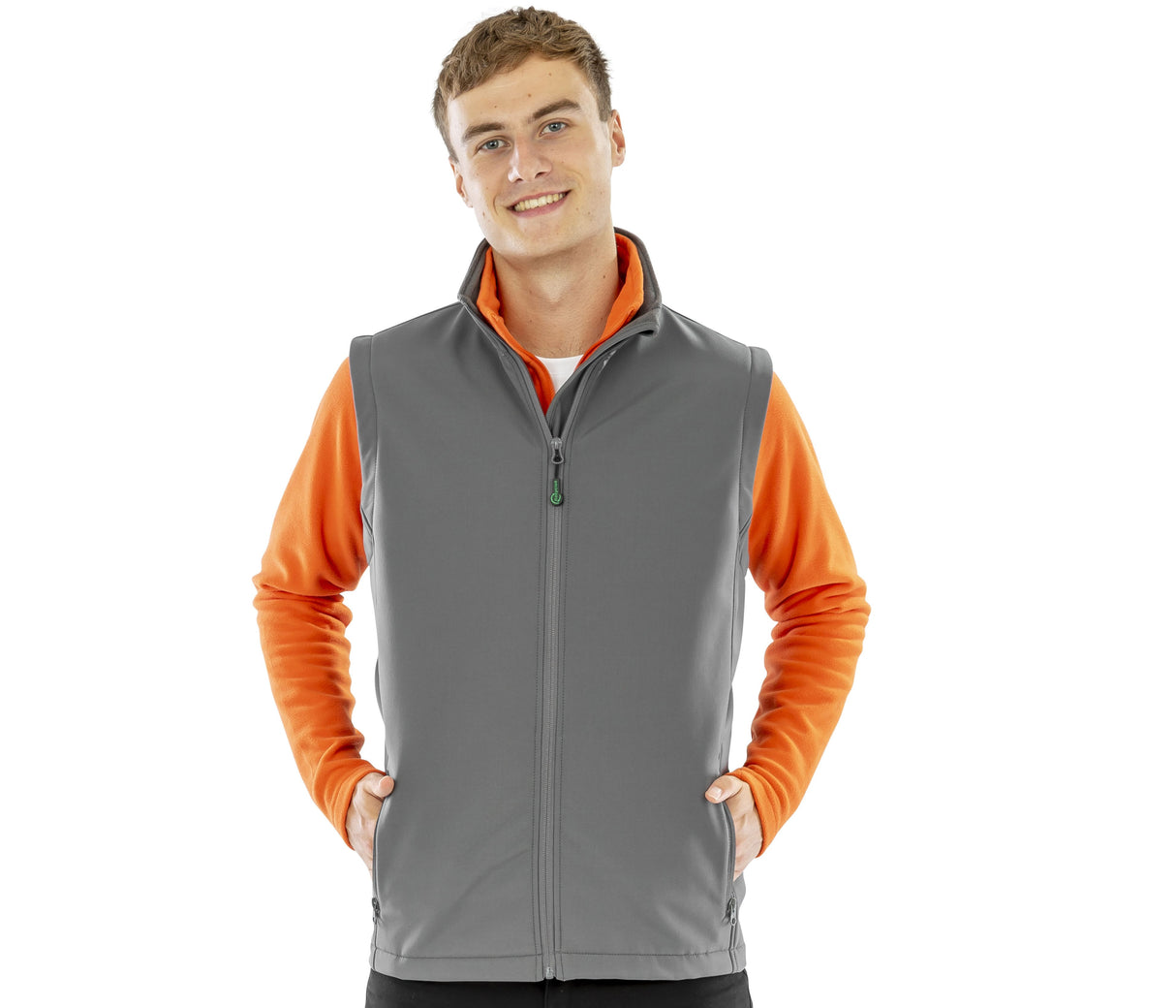 RESULT MENS RECYCLED 2-LAYER PRINTABLE SOFTSHELL BODYWARMER