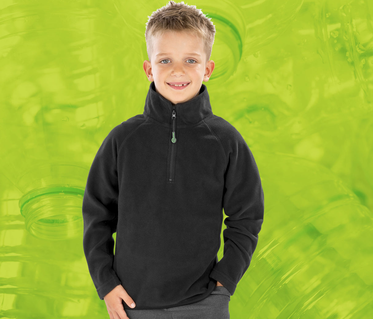 RESULT JUNIOR RECYCLED MICROFLEECE TOP