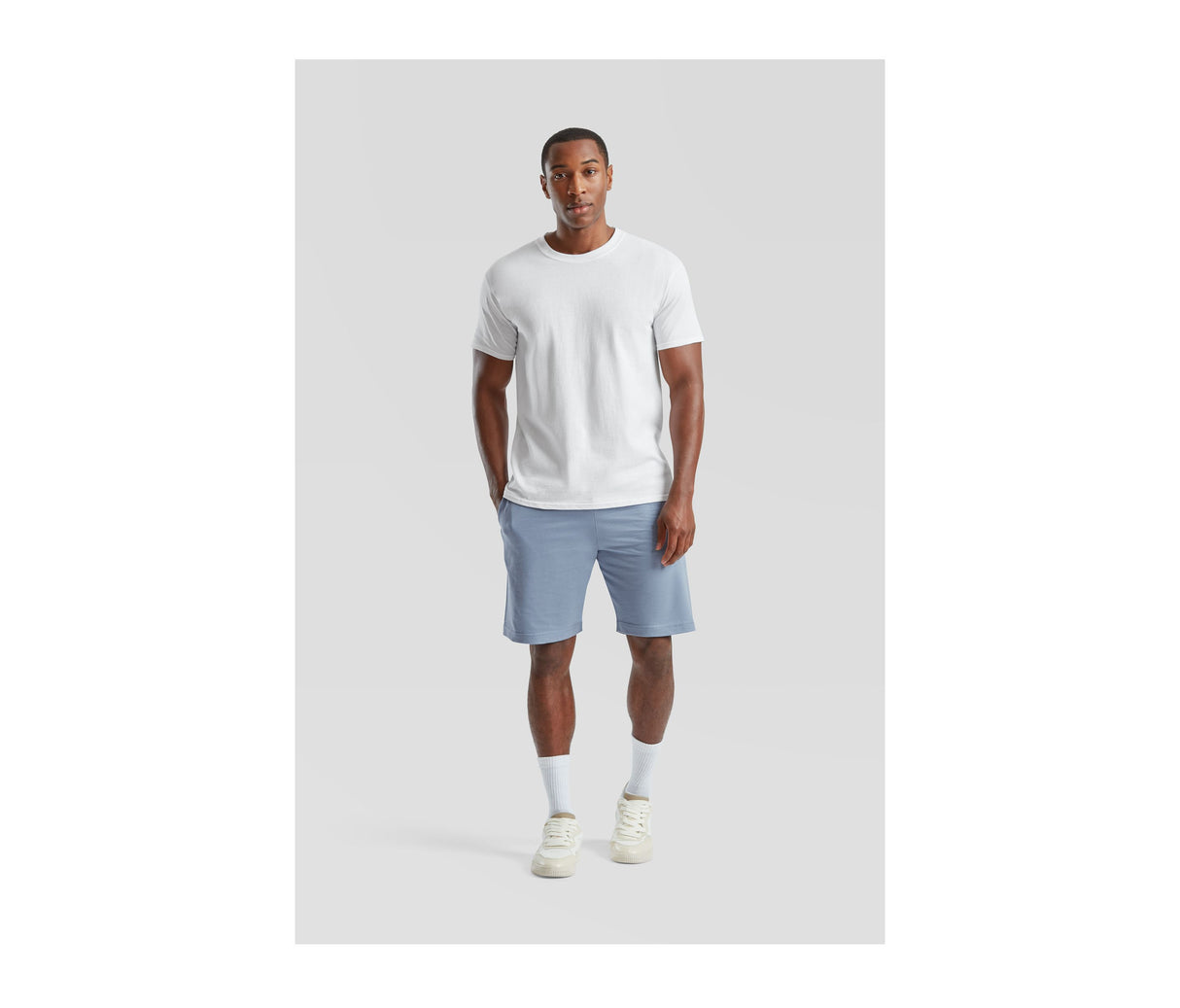 FRUIT OF THE LOOM ICONIC 195 JERSEY SHORTS