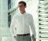 FRUIT OF THE LOOM LONG SLEEVE OXFORD SHIRT