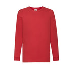 FRUIT OF THE LOOM KIDS VALUEWEIGHT LONG SLEEVE T