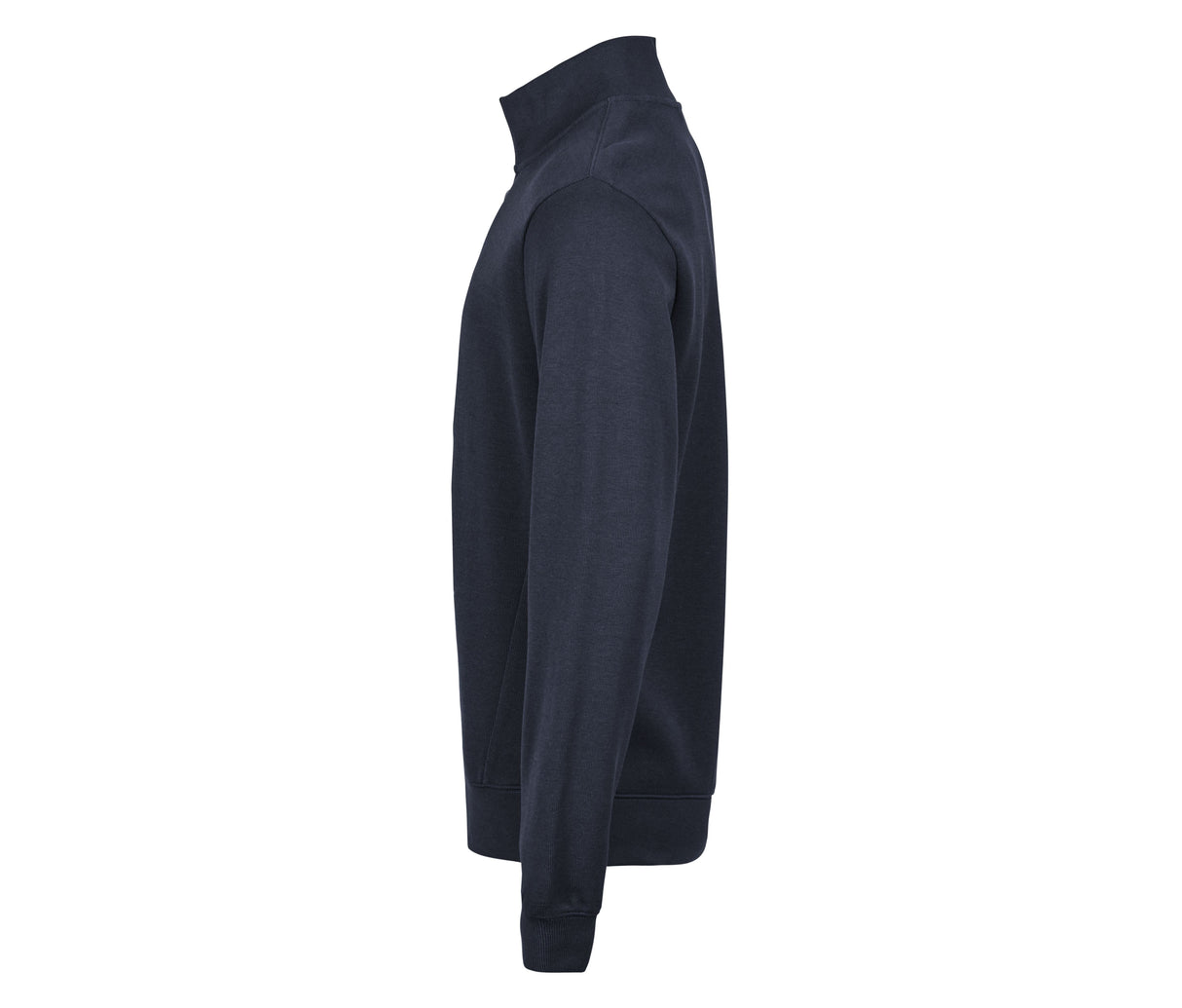 TEE JAYS RIBBED INTERLOCK HALF ZIP