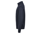 TEE JAYS RIBBED INTERLOCK HALF ZIP